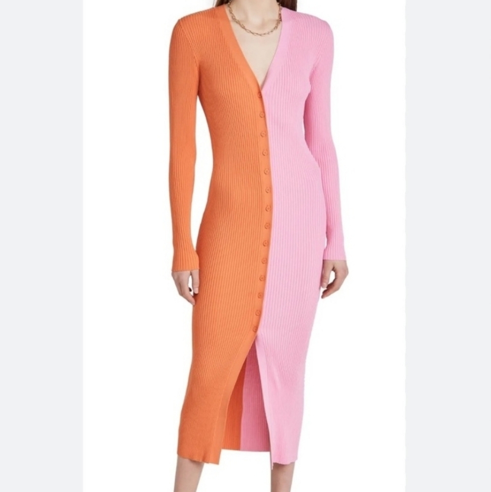 STAUD Shoko Sweater Dress